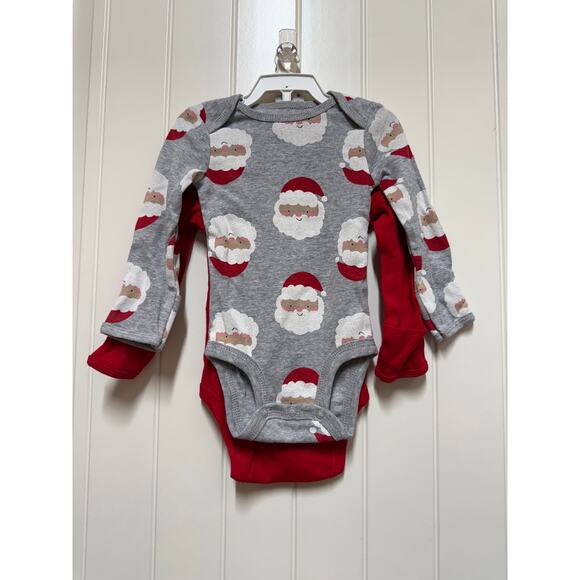 NWT 3 month Christmas Bundle 5 piece santa reindeer 1st Christmas - Picture 4 of 11